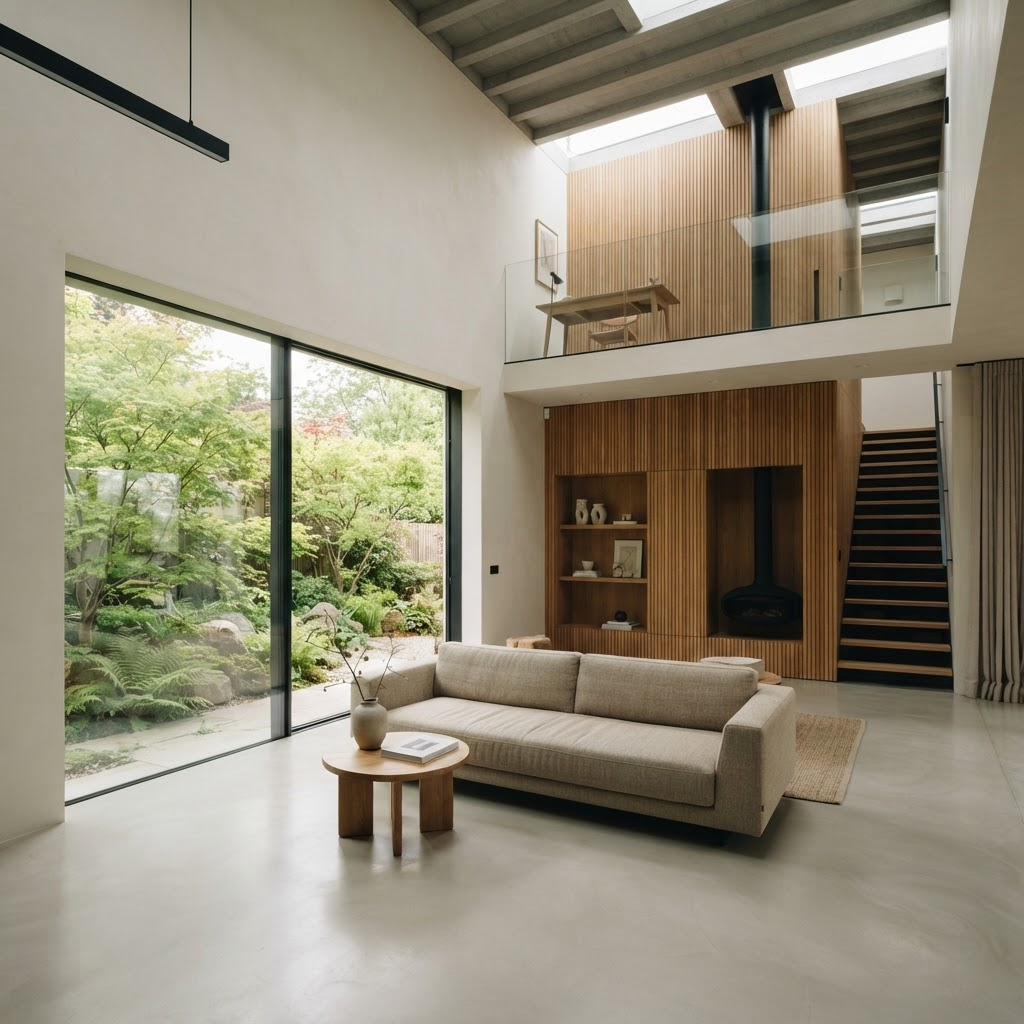 Lienzo: minimalista en interior